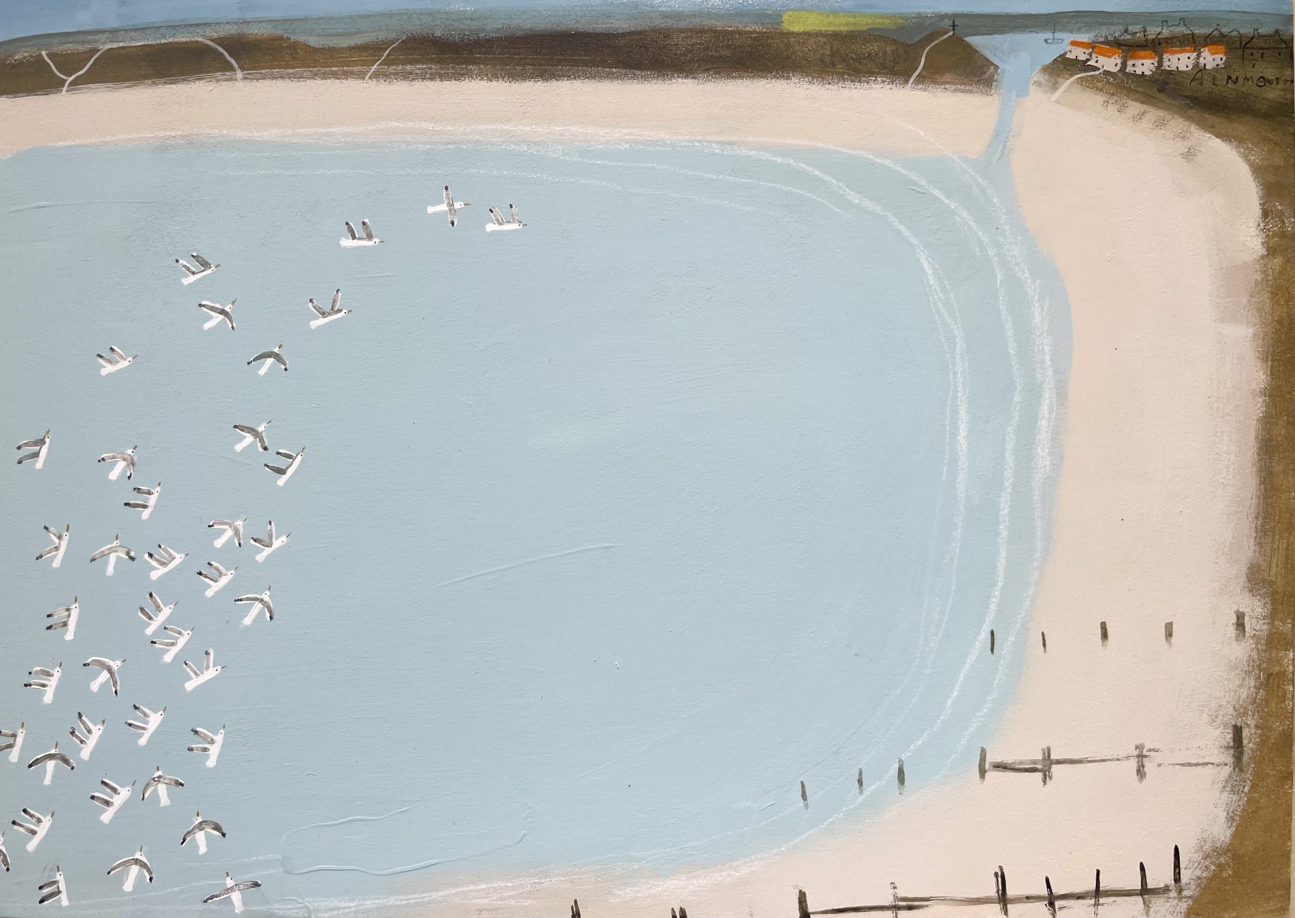 Flocking To Alnmouth sold The Old School Gallery