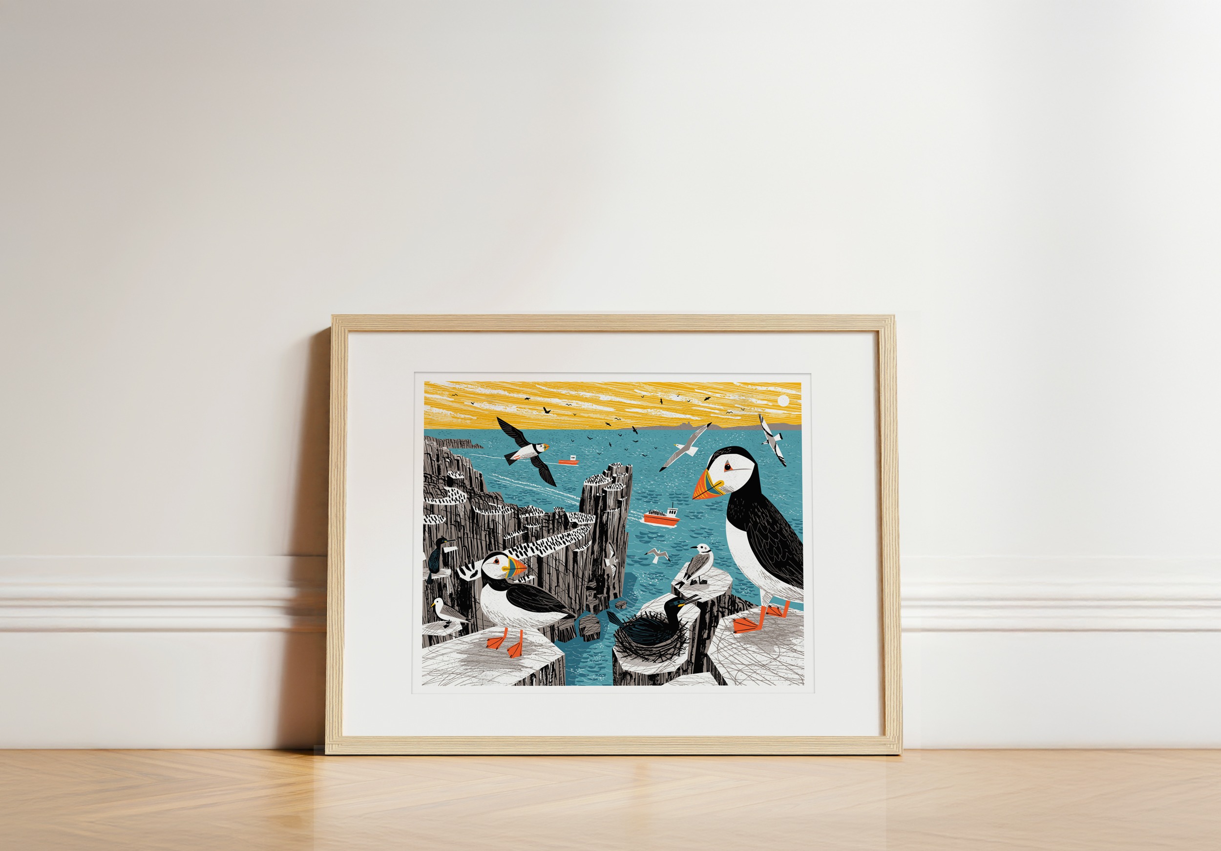 farne island artwork