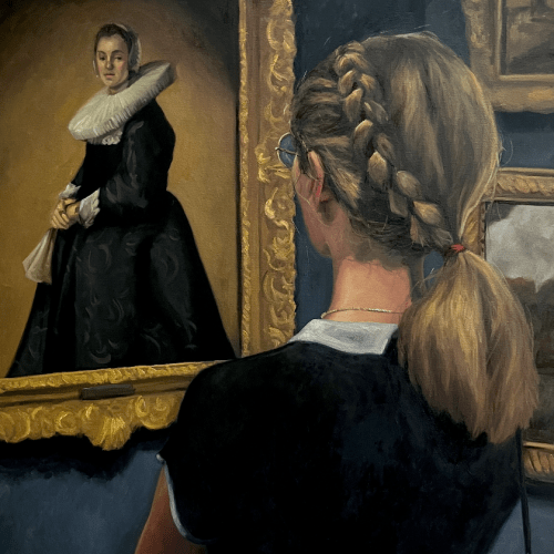 Holly at the Ashmolean