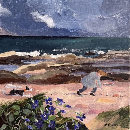 Dog Violets and Amber