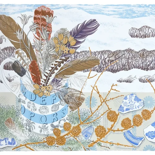 Spey Larch and Feathers