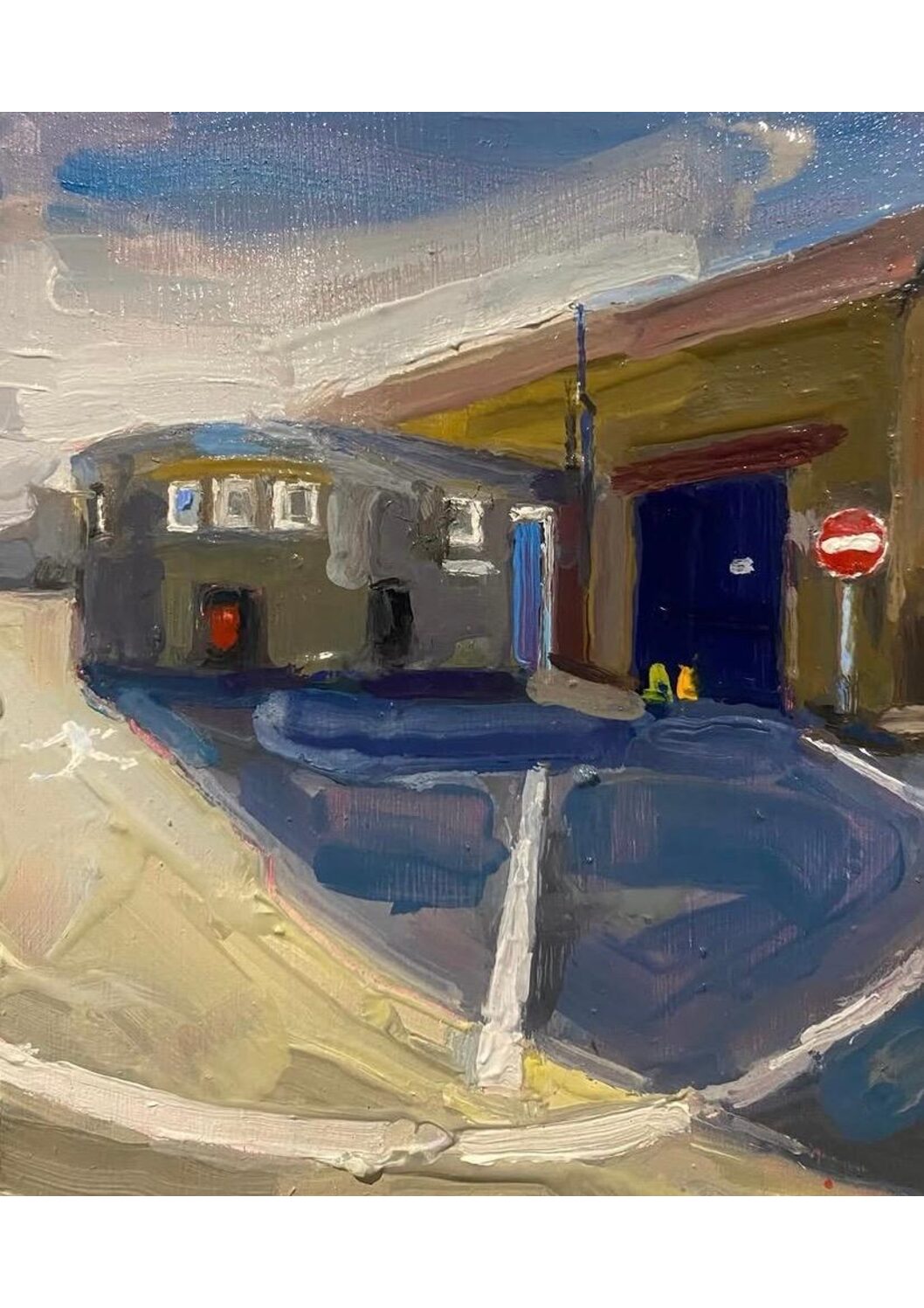 The Bottom of Pease's Lane, Alnmouth