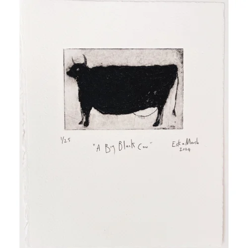 A Big Black Cow